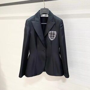 🚩steal authentic Dior Black Blazer with Crystal Embellishment
